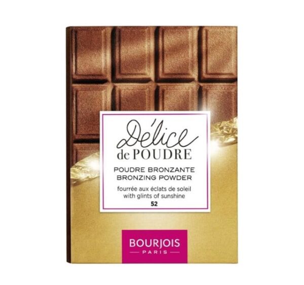 Bourjois Delice de Poudre Bronzing Powder 52, Peaux Mate/Halees - Image 2