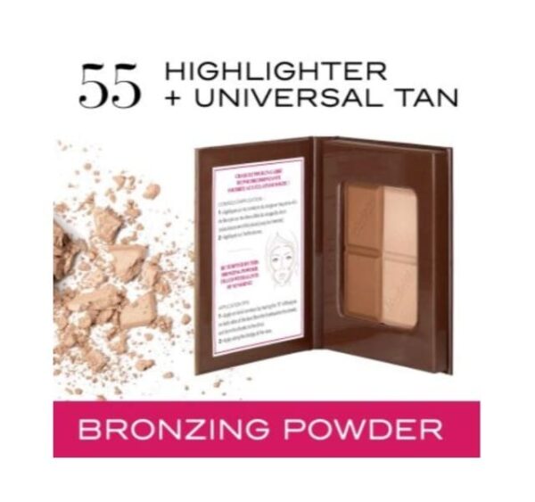 Bourjois Delice De Poudre Bronzing Powder 55 Universal Tan 16 gm - Image 2