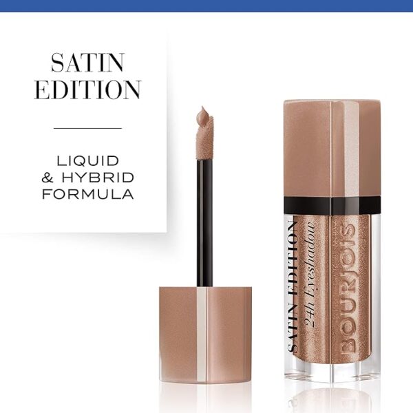 Bourjois Paris Satin Edition 24H Eyeshadow - 04 Abracada'Brown - Image 4