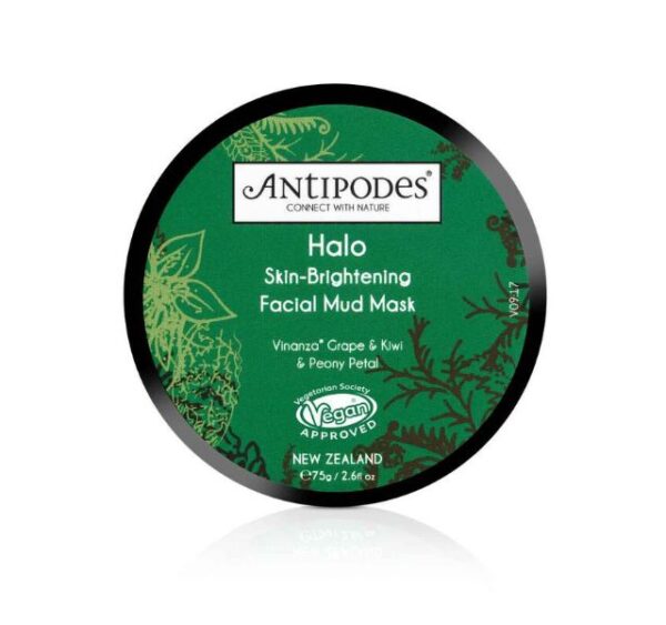 Antipodes Halo Skin-Brightening Facial Mud Mask 75g