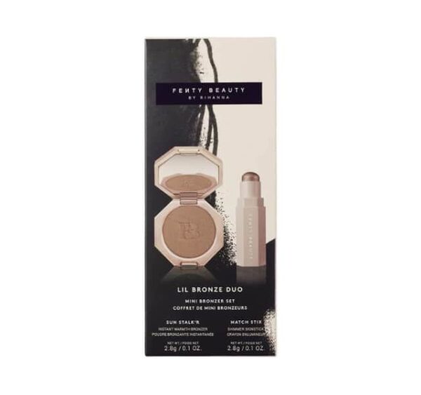 Fenty Beauty LIL Bronze Duo Mini Bronzer Set Shade (Caramel Cutie / Sinamon) - Image 4