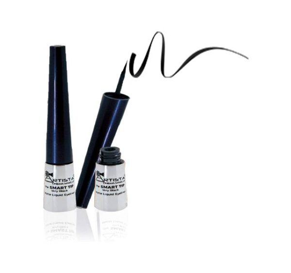Artista Cinema Makeup Liquid eyeliner- the Smart Tip, Matte very Black