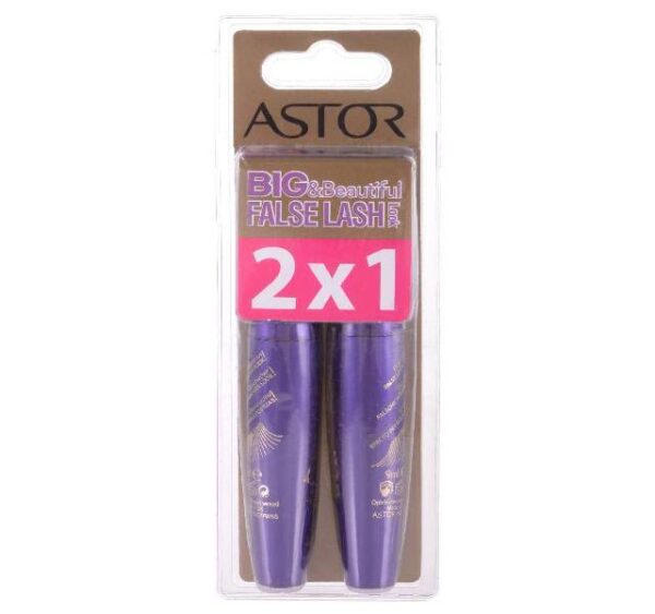 Astor Big and Beautiful False Lash 2 x 1 Mascara by Astor, Black