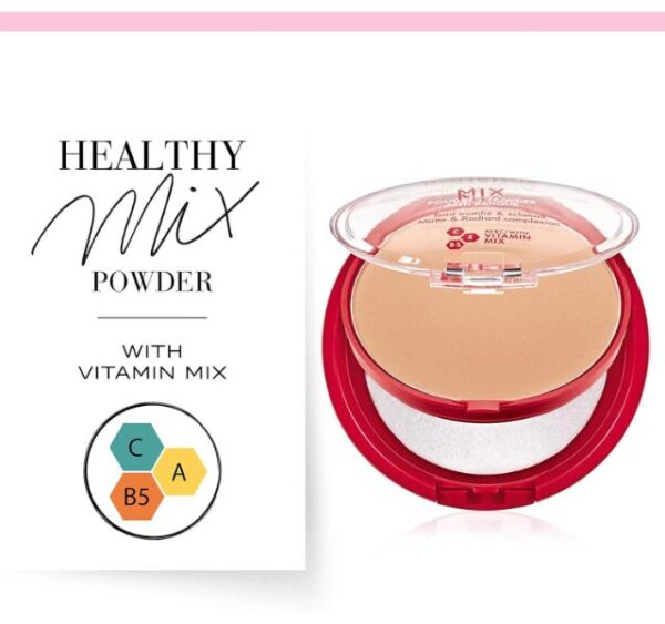 Bourjois Healthy Mix Anti-Fatigue Powder - 03 dark beige - Image 7