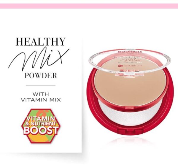 Bourjois Healthy Mix Anti-Fatigue Powder - 04 Light Bronze - Image 7