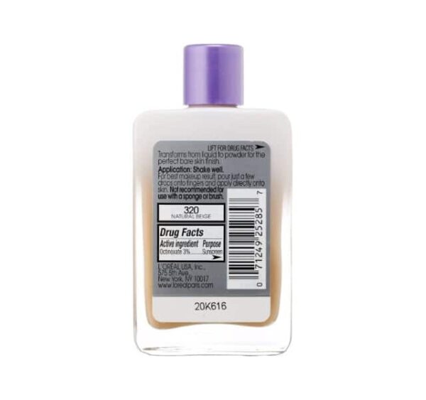 L'oreal Magic Nude Liquid Powder - Natural Beige 320 - Image 2