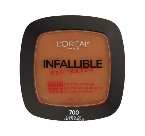 LOreal Paris Infallible Pro-Matte Powder 700 Classic Tan 9g
