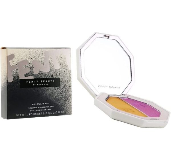 FENTY BEAUTY Killawatt Foil Freestyle Highlighter Duo - Mimosa Sunrise / Sangria Sunset - Image 3