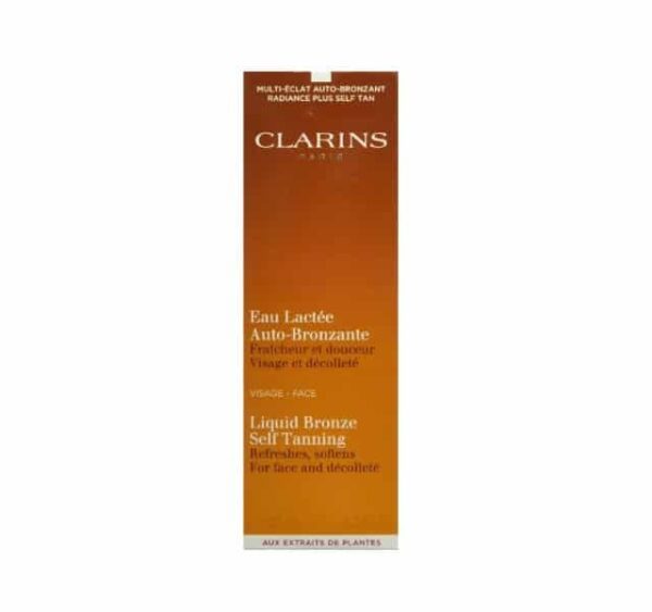 Clarins Intense Bronze Self Tanning Tint for Face and Decoll - Image 4