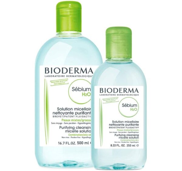Bioderma Sebium H2O Cleansing Solution 250 ml - Image 3