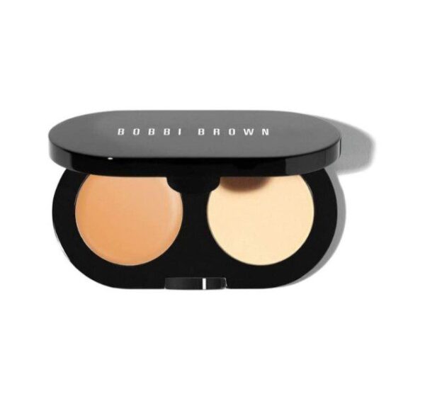 New Creamy Concealer Kit - Golden Creamy Concealer + Pale Yellow Sheer Finish Pressed Powder