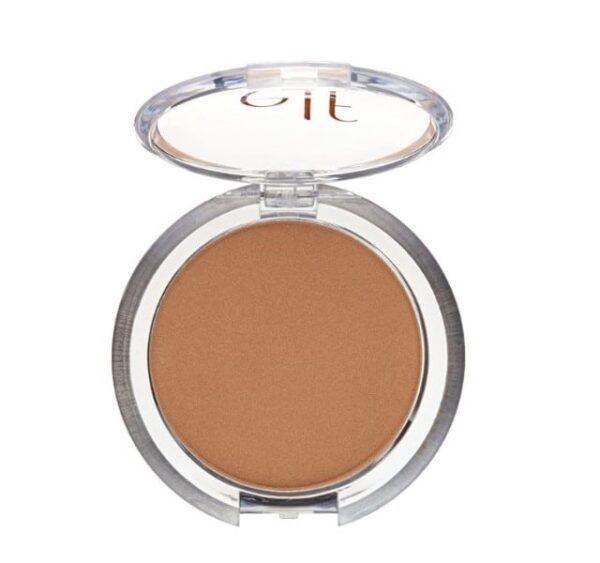 e.l.f. 23182E Essential Sunkissed Glow Bronzer - Warm Tan, .18 oz - Image 2