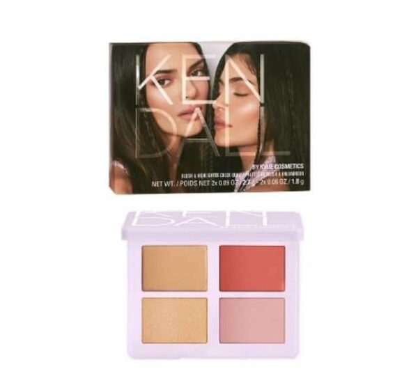 Kylie Cosmetics Kendall Blush and Highlighter Cheek Quad