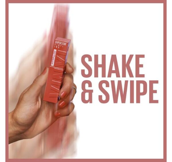 Maybelline New York SuperStay Vinyl Ink Long Lasting Liquid Lipstick - 135 Fearless - Image 5