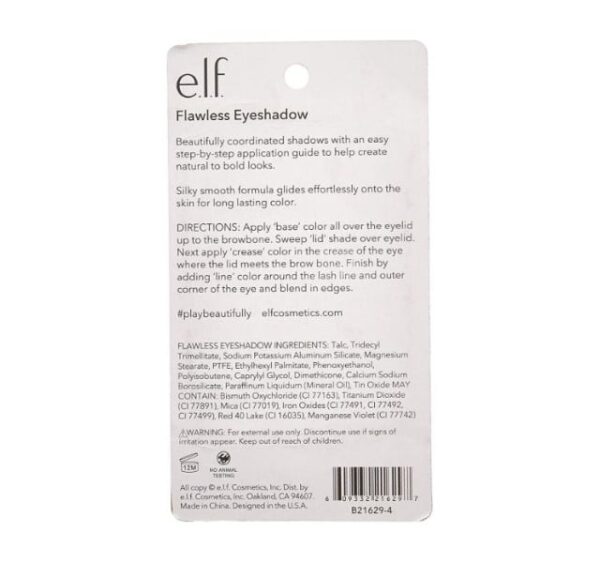 e.l.f. 21629 Essential Flawless Eyeshadow - Blushing Beauty - Image 3