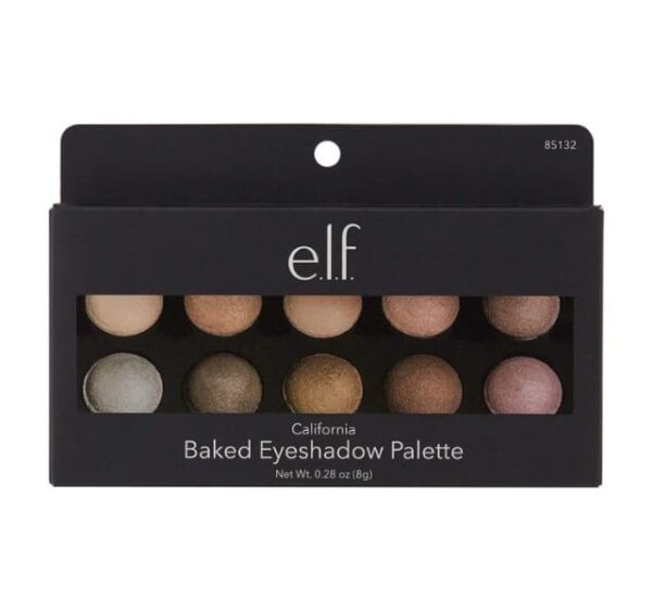 e.l.f. 85132 Studio Baked Eyeshadow Palette - California