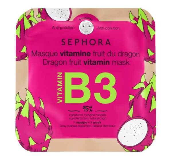 Sephora Collection Dragon Fruit Face Mask and Vitamin B3