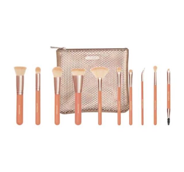 Sephora experienced brush set face and eye makeup brush set