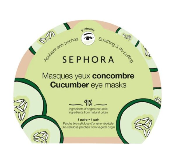 Sephora Collection Eye Mask Cucumber - Soothing and De-puffing