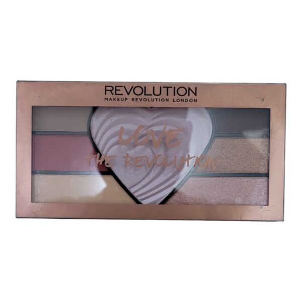 Makeup Revolution London Love The Revolution Eyeshadow & Face Palette - Image 4