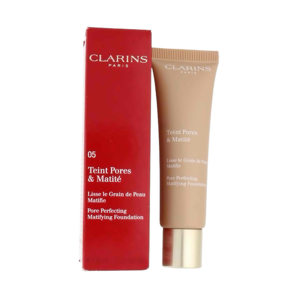 Clarins Pore Perfecting Matifying Foundation - Teint Pores & Matité - Shade 05