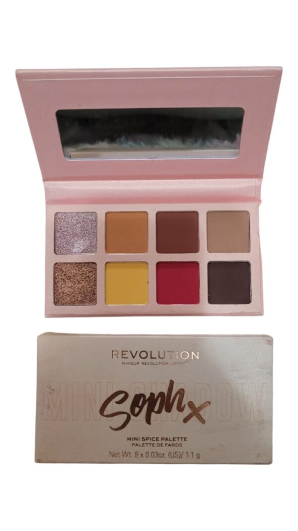 Makeup Revolution x Soph Mini Spice Eyeshadow Palette - 8 Shades