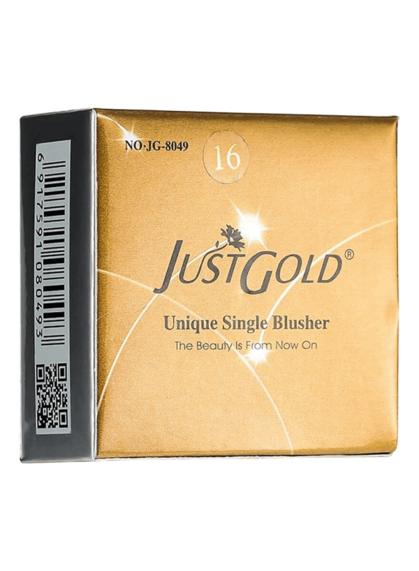 Just Gold Unique Single Blusher - Luxurious Powder Blush - Image 2