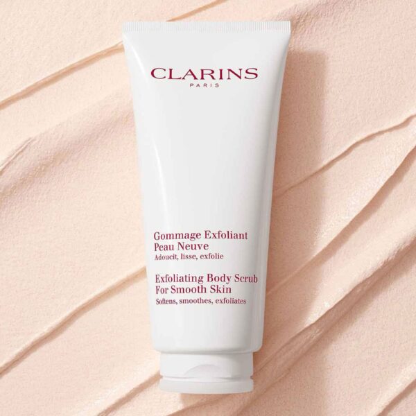 Clarins Exfoliating Body Scrub for Smooth Skin - Bamboo Powders - Image 3