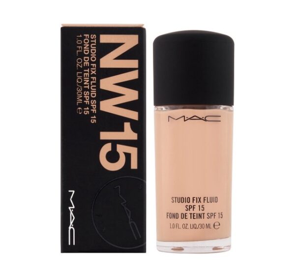 MAC Studio Fix Fluid SPF 15 Foundation - NW15 - Image 3