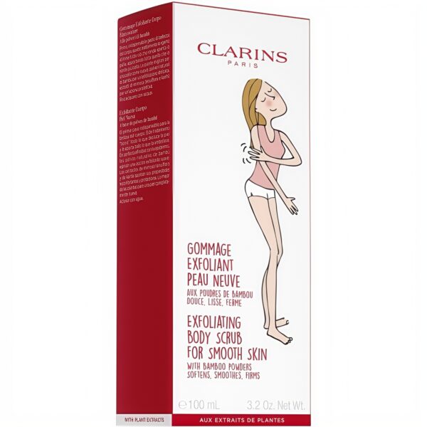 Clarins Exfoliating Body Scrub for Smooth Skin - Bamboo Powders